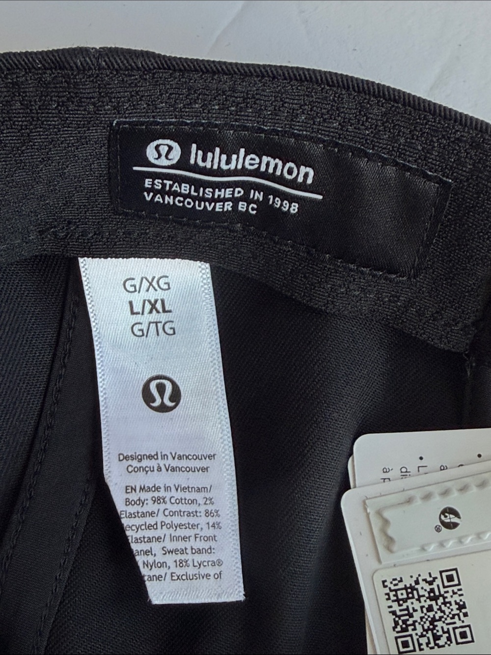 🆕 LULULEMON Structured Ball Cap Jewelled NWT Black Size L/XL - Picture 11 of 16